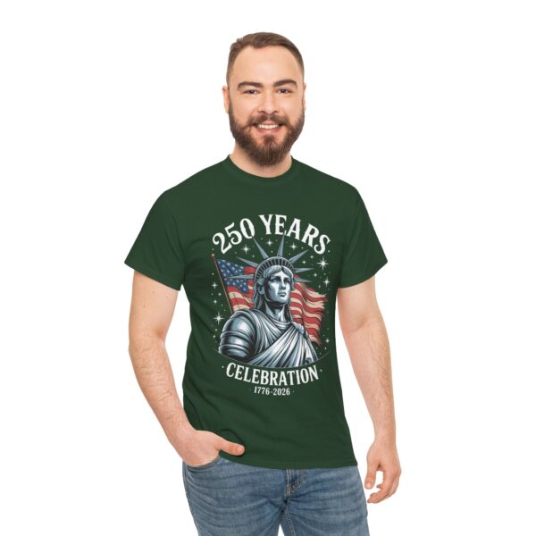 Patriotic Celebration Tee | Unisex Heavy Cotton T-Shirt for 4th of July, Memorial Day, BBQs, Independence Day, USA Pride - Image 16