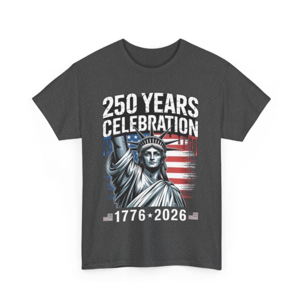 250 Years Celebration Tee – Unisex Heavy Cotton Tee for Independence Day, American History, Patriotism, Gifts, Commemorative Events - Image 41