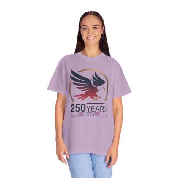 250 Years Celebration Unisex Garment-Dyed T-shirt, Eagle Tee, Commemorative Shirt, Vintage Style Apparel, Heritage Fashion - Image 29
