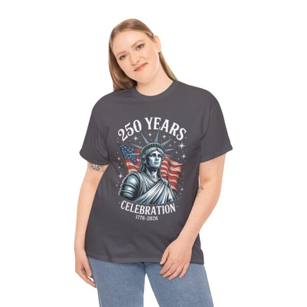 Patriotic Celebration Tee | Unisex Heavy Cotton T-Shirt for 4th of July, Memorial Day, BBQs, Independence Day, USA Pride - Image 27
