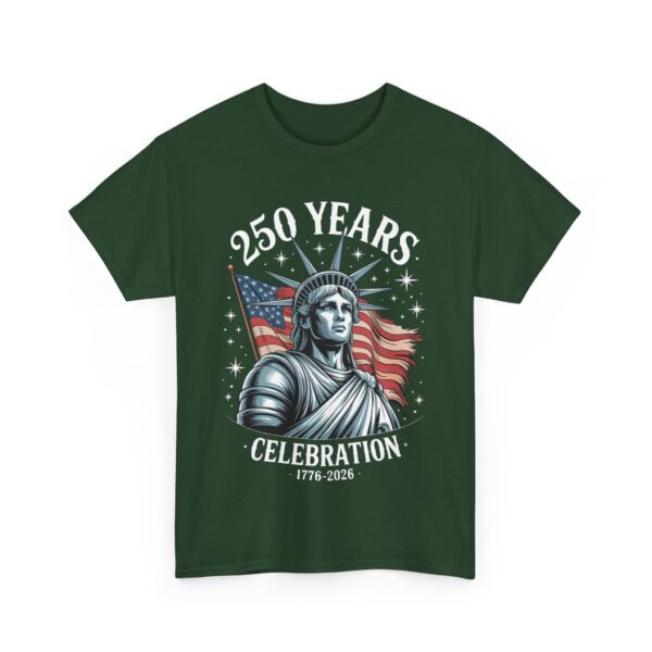 Patriotic Celebration Tee | Unisex Heavy Cotton T-Shirt for 4th of July, Memorial Day, BBQs, Independence Day, USA Pride - Image 13