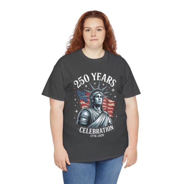 Patriotic Celebration Tee | Unisex Heavy Cotton T-Shirt for 4th of July, Memorial Day, BBQs, Independence Day, USA Pride - Image 23