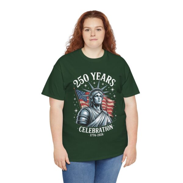 Patriotic Celebration Tee | Unisex Heavy Cotton T-Shirt for 4th of July, Memorial Day, BBQs, Independence Day, USA Pride - Image 17