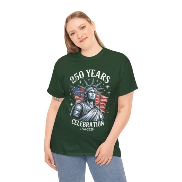 Patriotic Celebration Tee | Unisex Heavy Cotton T-Shirt for 4th of July, Memorial Day, BBQs, Independence Day, USA Pride - Image 15