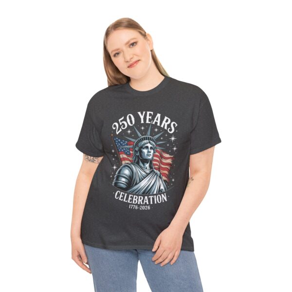 Patriotic Celebration Tee | Unisex Heavy Cotton T-Shirt for 4th of July, Memorial Day, BBQs, Independence Day, USA Pride - Image 21