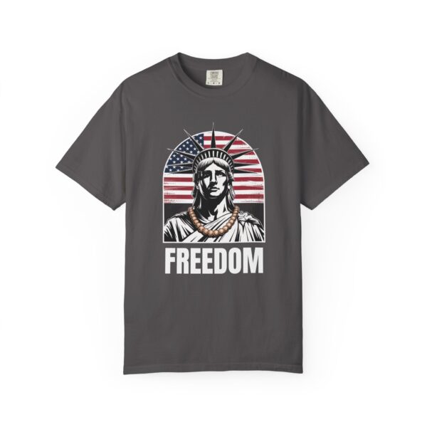 Patriotic Graphic Tee - Unisex Garment-Dyed T-Shirt, Casual Wear, Gift for Independence Day, Freedom Spirit, Summer Outing - Image 25
