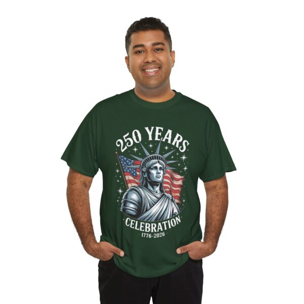 Patriotic Celebration Tee | Unisex Heavy Cotton T-Shirt for 4th of July, Memorial Day, BBQs, Independence Day, USA Pride - Image 18