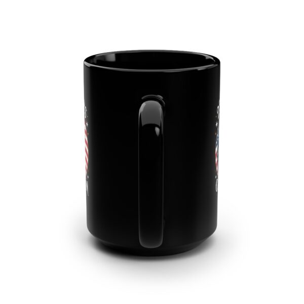 Patriotic Celebration Mug, 250 Years, 15oz Black Coffee Cup, American History Gift, 4th of July, Memorial Day - Image 5