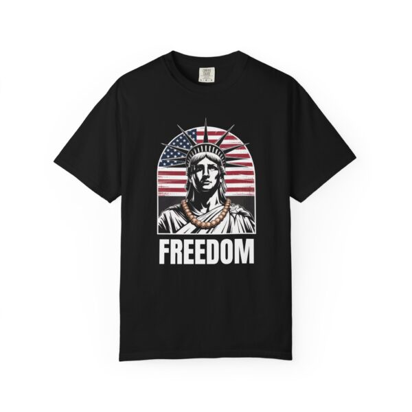 Patriotic Graphic Tee - Unisex Garment-Dyed T-Shirt, Casual Wear, Gift for Independence Day, Freedom Spirit, Summer Outing - Image 33