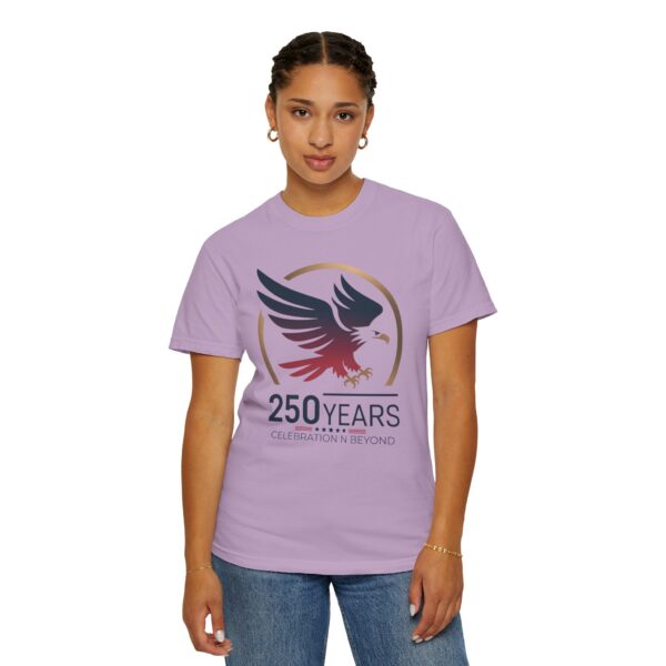 250 Years Celebration Unisex Garment-Dyed T-shirt, Eagle Tee, Commemorative Shirt, Vintage Style Apparel, Heritage Fashion - Image 30