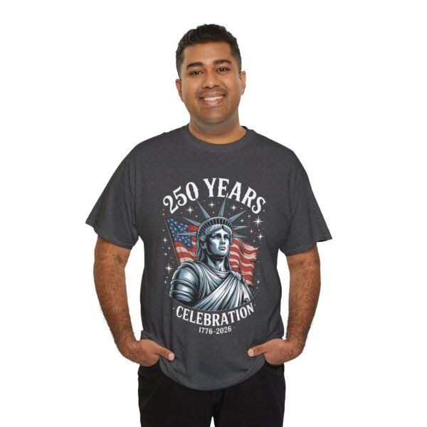 Patriotic Celebration Tee | Unisex Heavy Cotton T-Shirt for 4th of July, Memorial Day, BBQs, Independence Day, USA Pride - Image 24